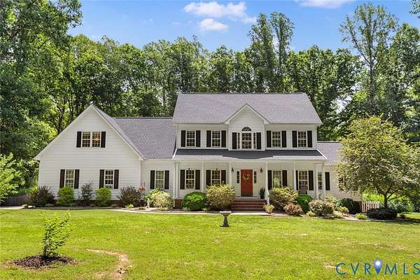 4.77 Acres of Land with Home for Sale in Powhatan, Virginia