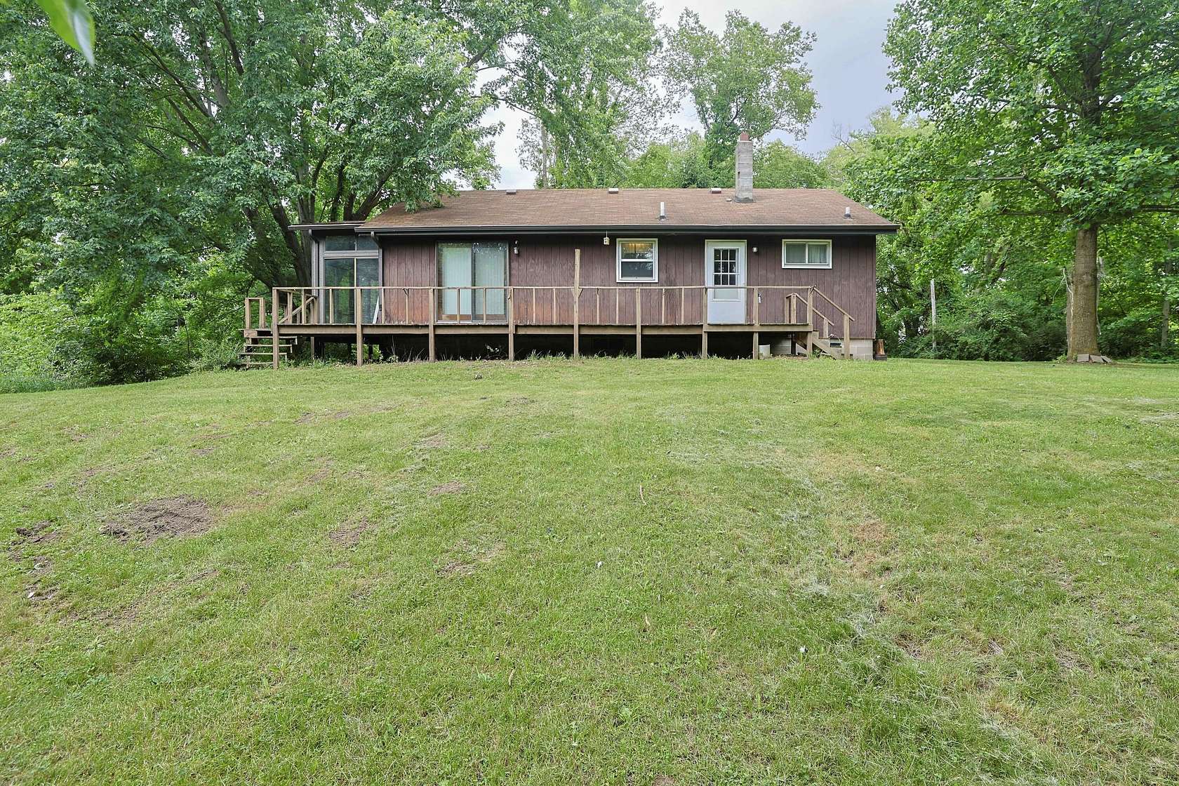 20 Acres of Recreational Land with Home for Sale in Buchanan, Michigan