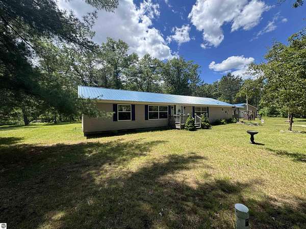10 Acres of Land with Home for Sale in West Branch, Michigan