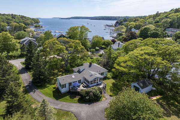 2.27 Acres of Land with Home for Sale in Boothbay, Maine