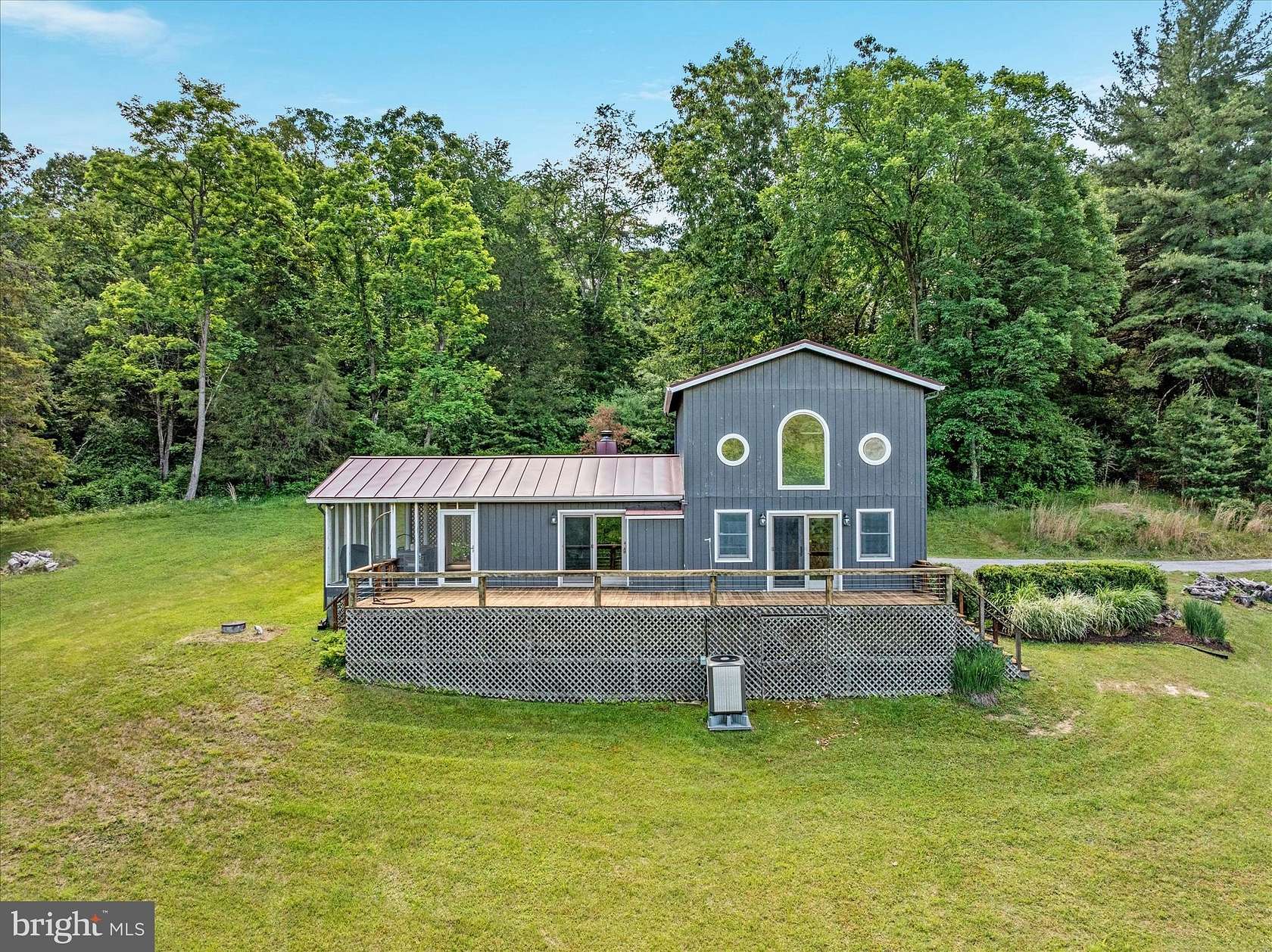7.17 Acres of Land with Home for Sale in Lost City, West Virginia
