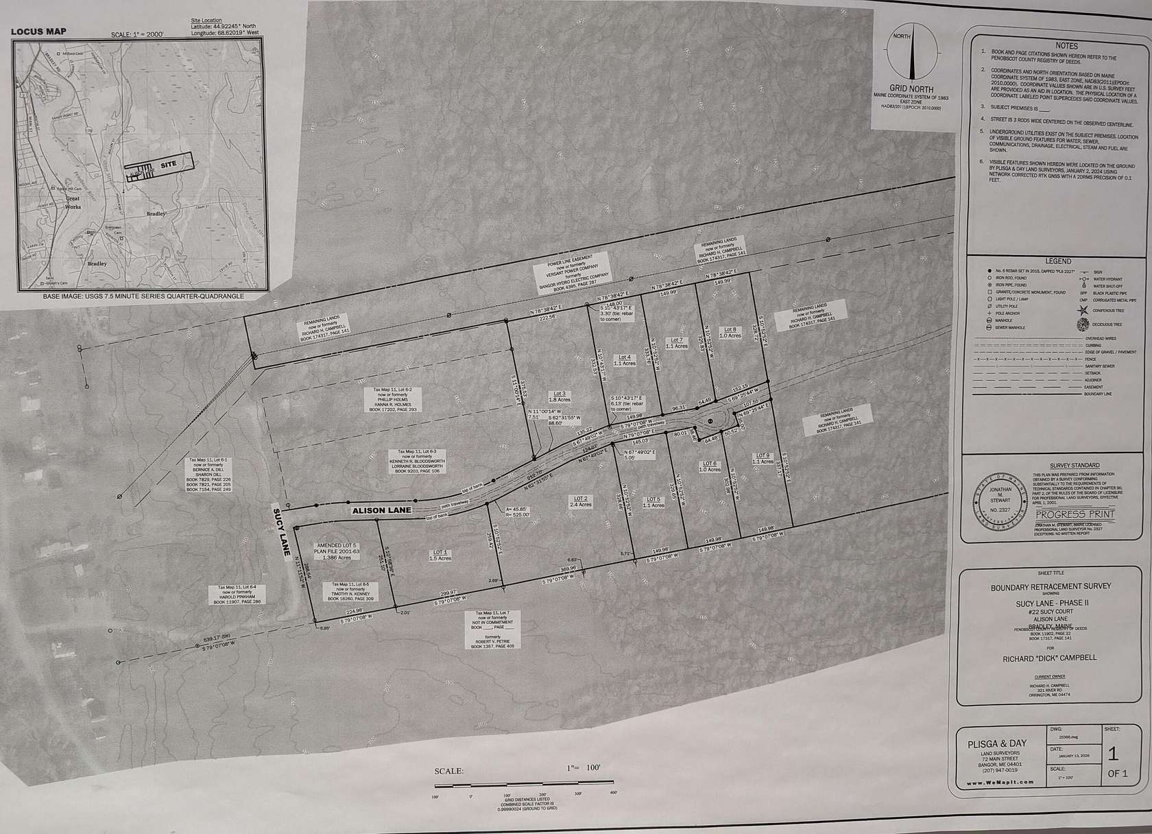 64 Acres of Recreational & Residential Land for Sale in Bradley, Maine