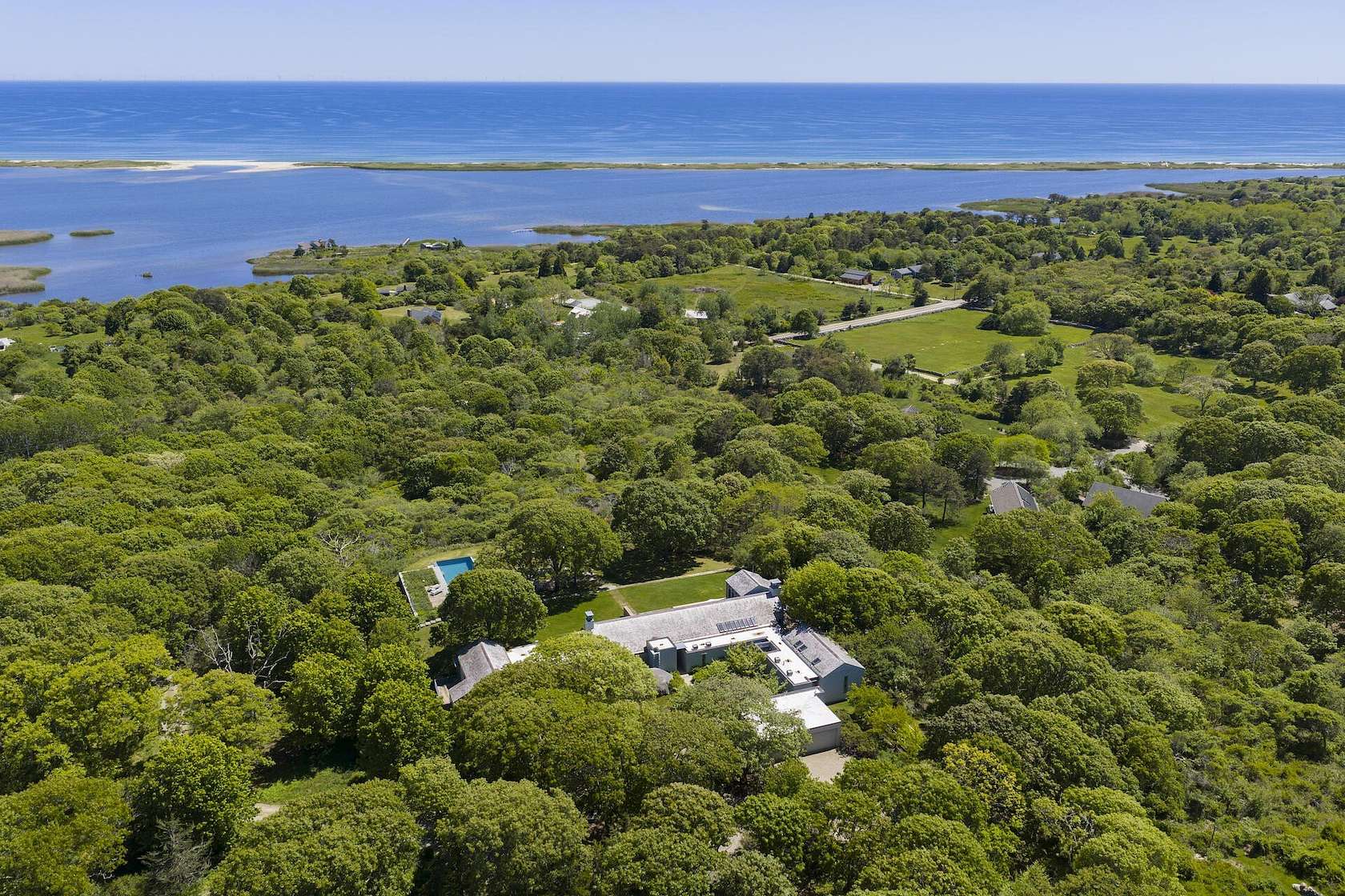 9.6 Acres of Land with Home for Sale in Chilmark, Massachusetts