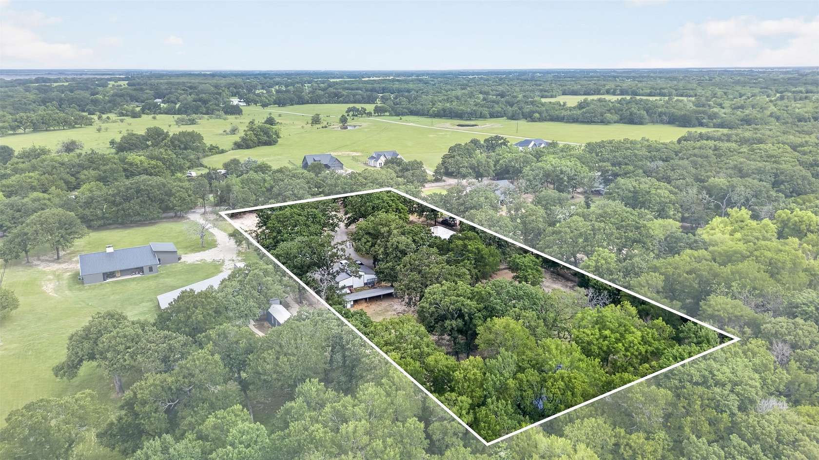3 Acres of Land with Home for Sale in Scurry, Texas
