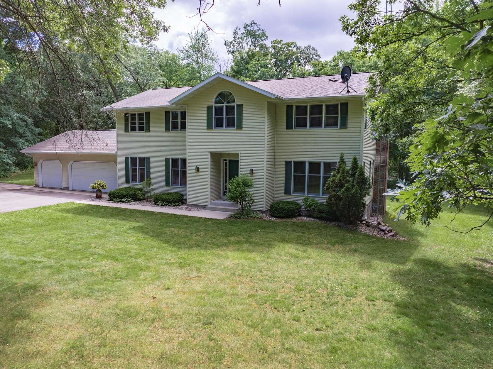 3.17 Acres of Land with Home for Sale in New Lisbon, Wisconsin
