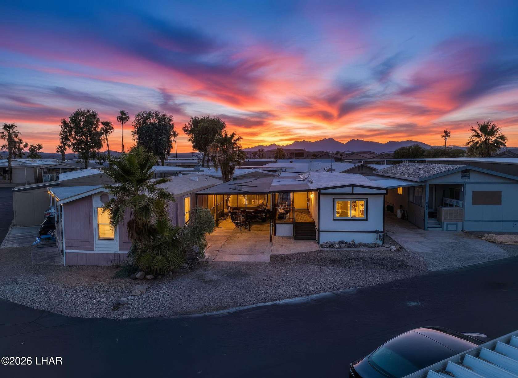 17.4 Acres of Land with Home for Sale in Lake Havasu City, Arizona