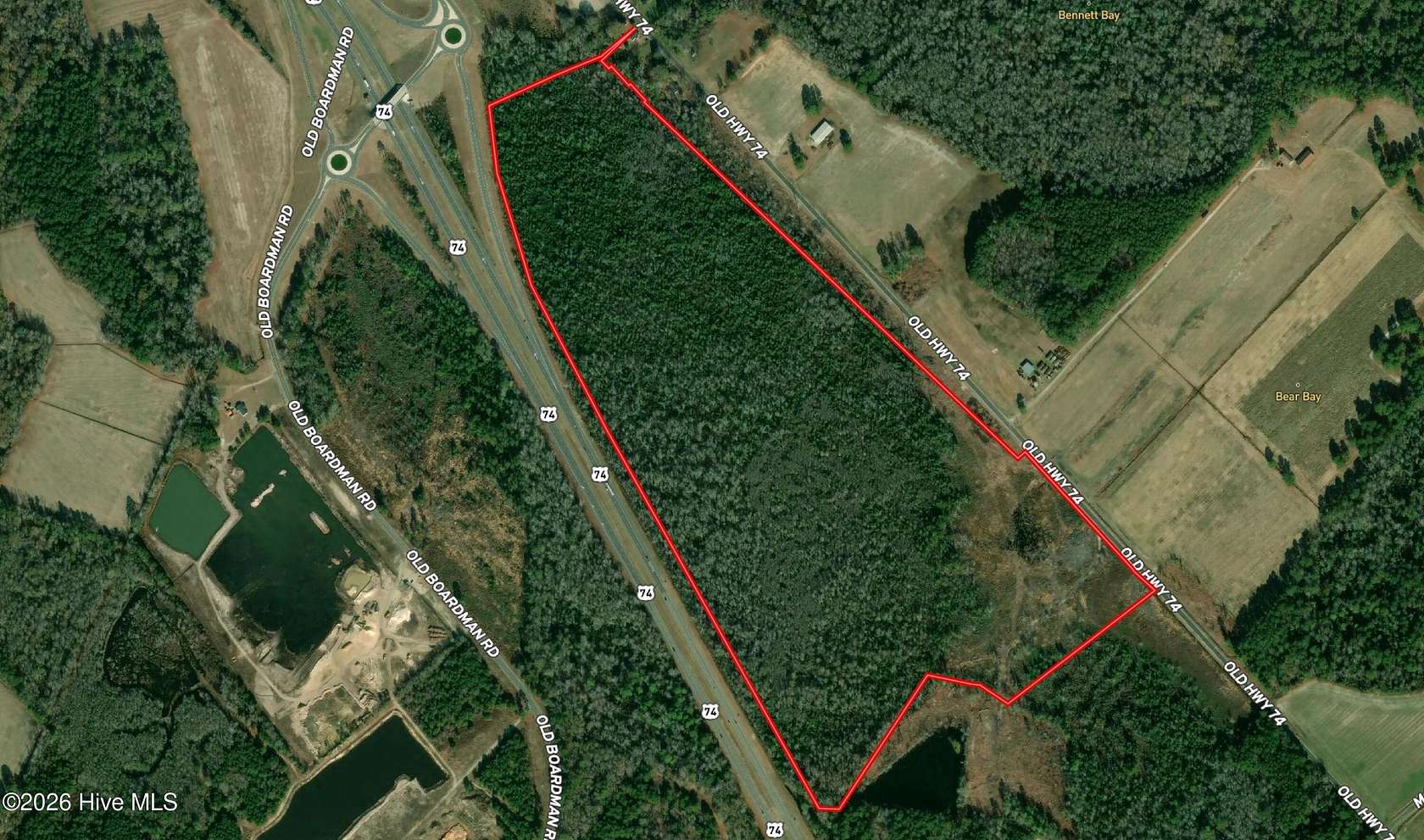 113 Acres of Recreational & Residential Land for Sale in Evergreen, North Carolina