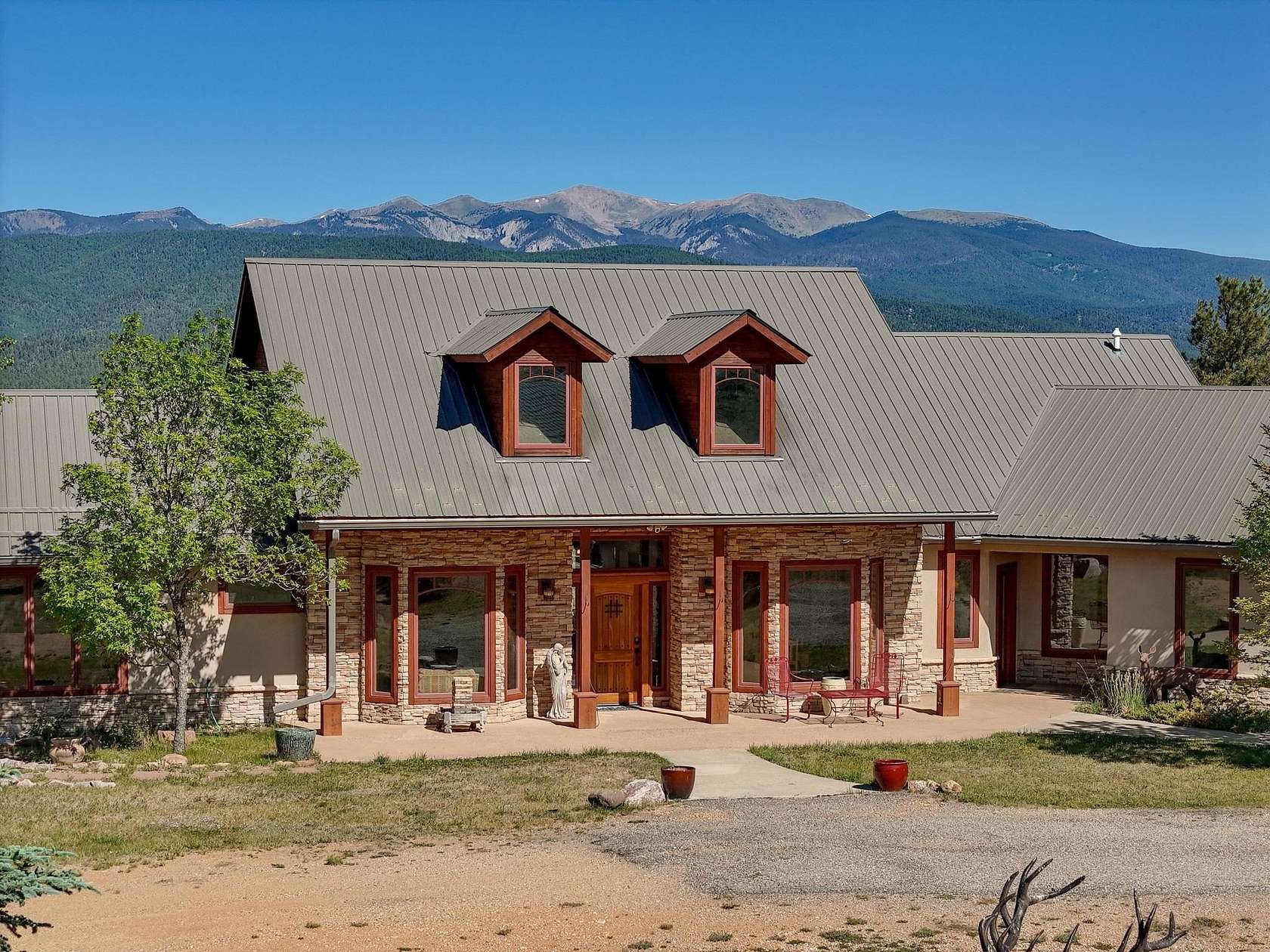 10 Acres of Land with Home for Sale in Angel Fire, New Mexico