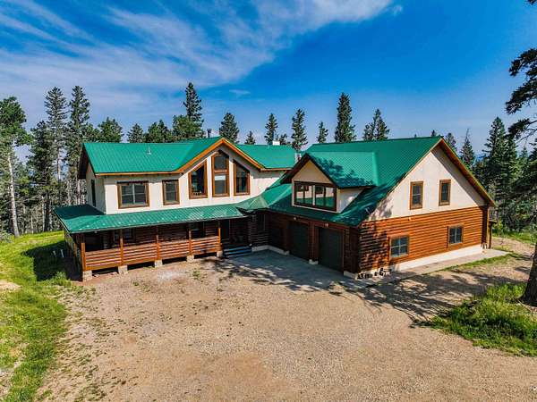 11.6 Acres of Land with Home for Sale in Angel Fire, New Mexico