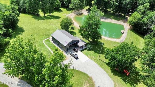 10 Acres of Land with Home for Sale in New Hope, Kentucky