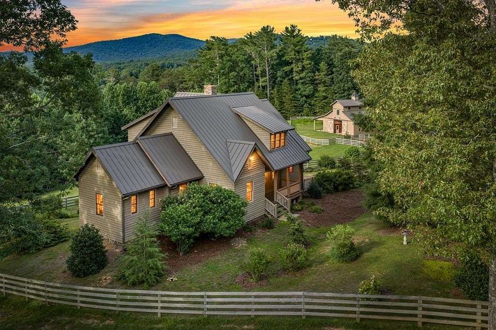 7.75 Acres of Land with Home for Sale in Ellijay, Georgia