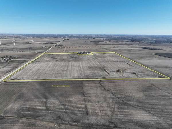142 Acres of Agricultural Land for Sale in Charles City, Iowa