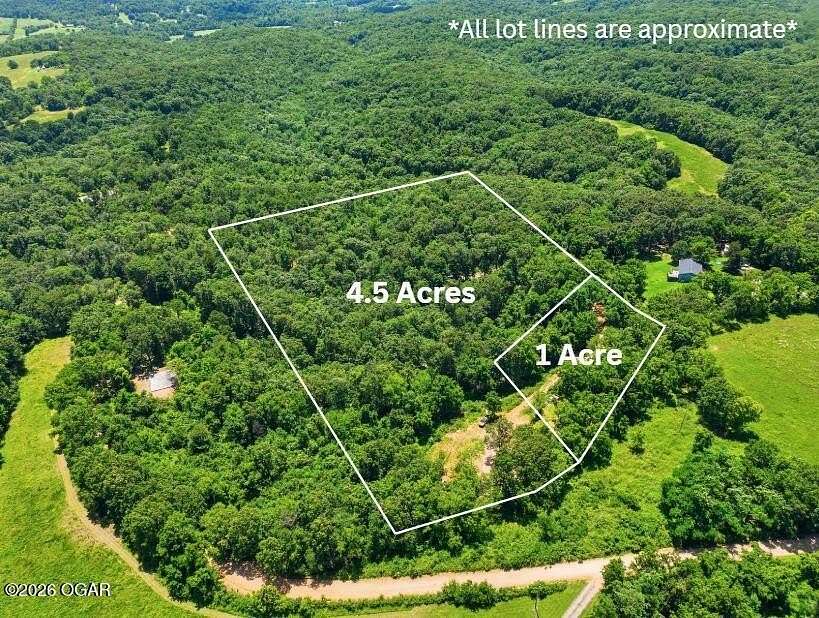 4.5 Acres of Residential Land for Sale in Anderson, Missouri