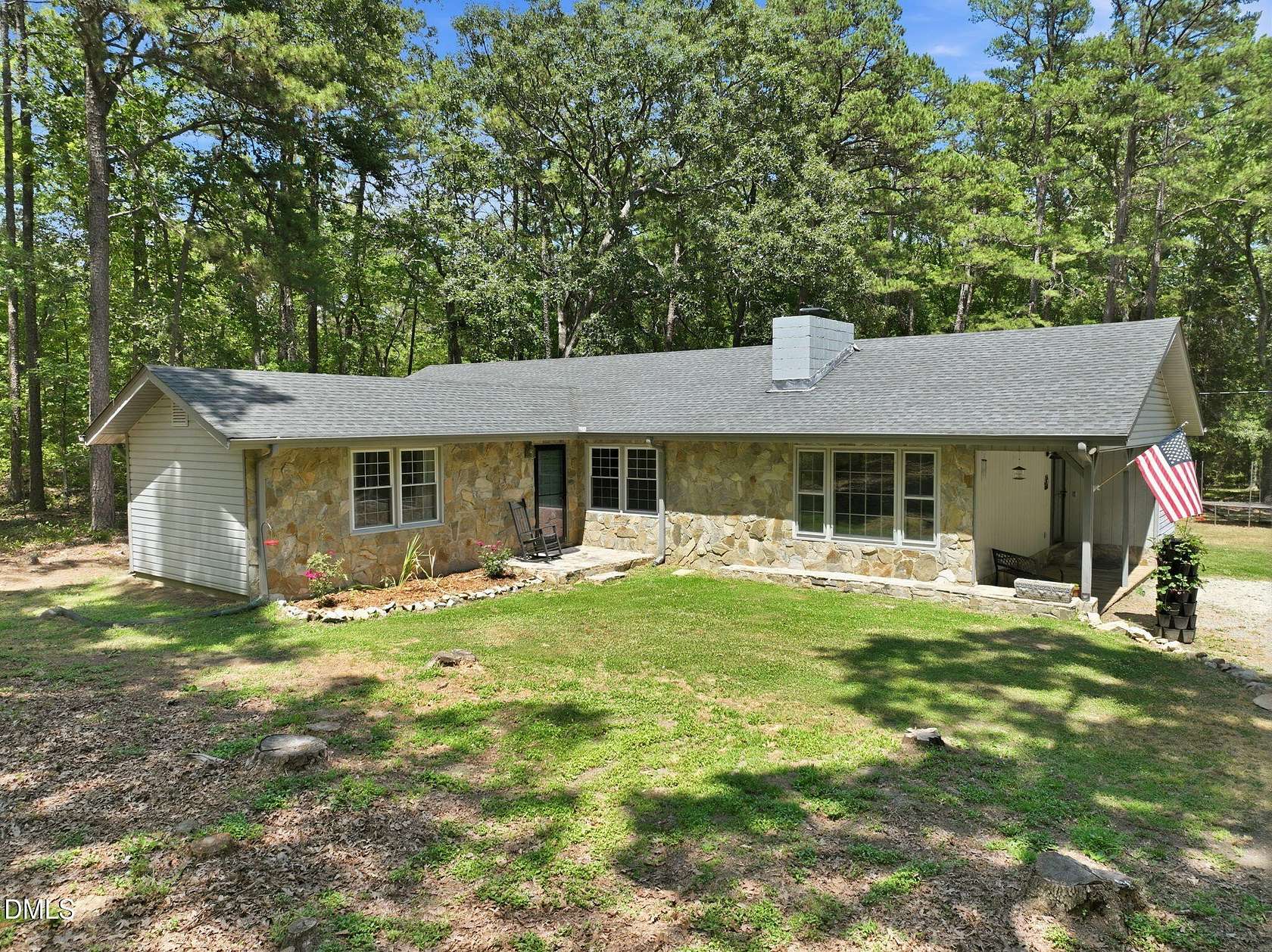 18.2 Acres of Land with Home for Sale in Rougemont, North Carolina