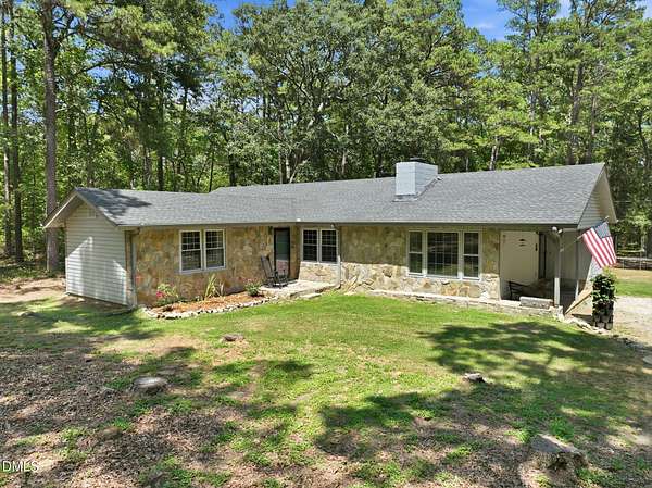 18.2 Acres of Land with Home for Sale in Rougemont, North Carolina