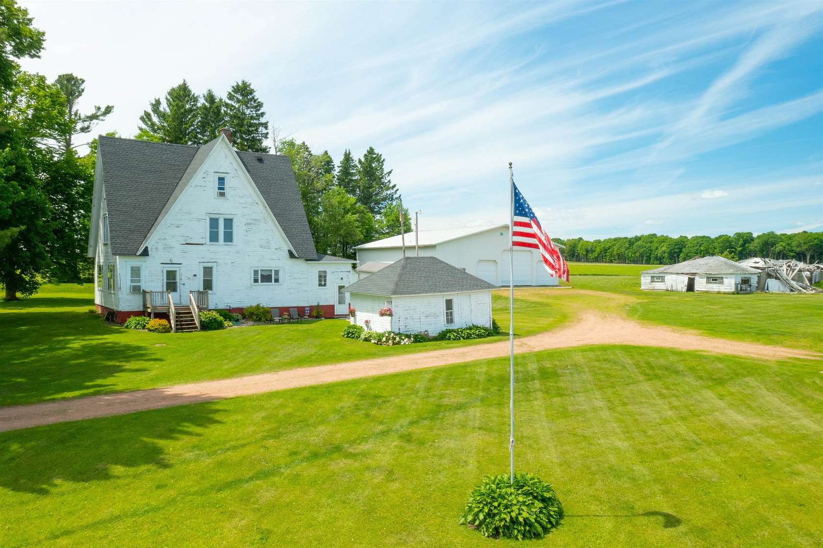 4 Acres of Land with Home for Sale in Athens, Wisconsin