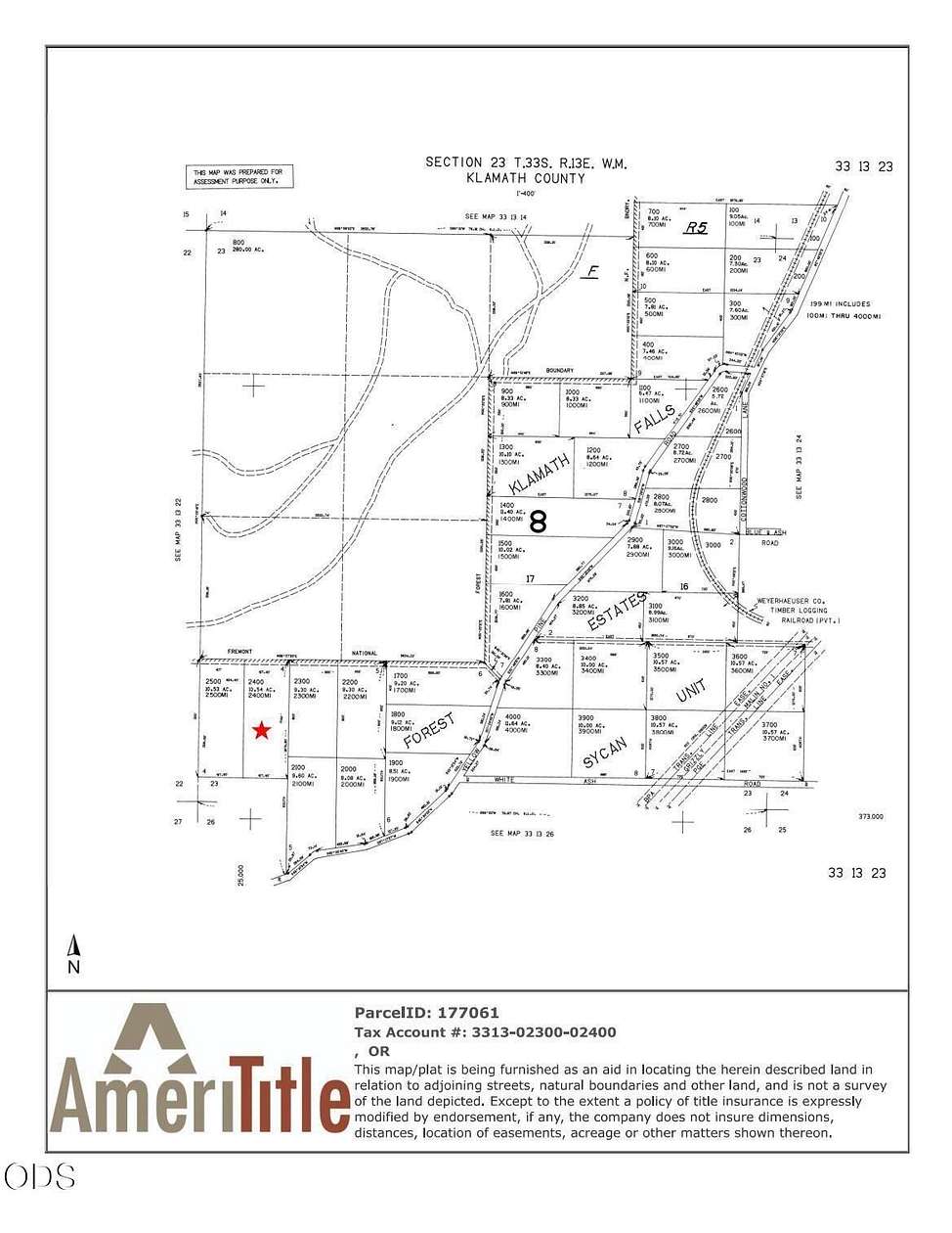 10.5 Acres of Land for Sale in Bly, Oregon