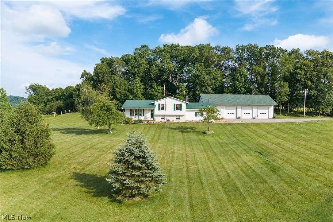 8.2 Acres of Land with Home for Auction in Sherrodsville, Ohio