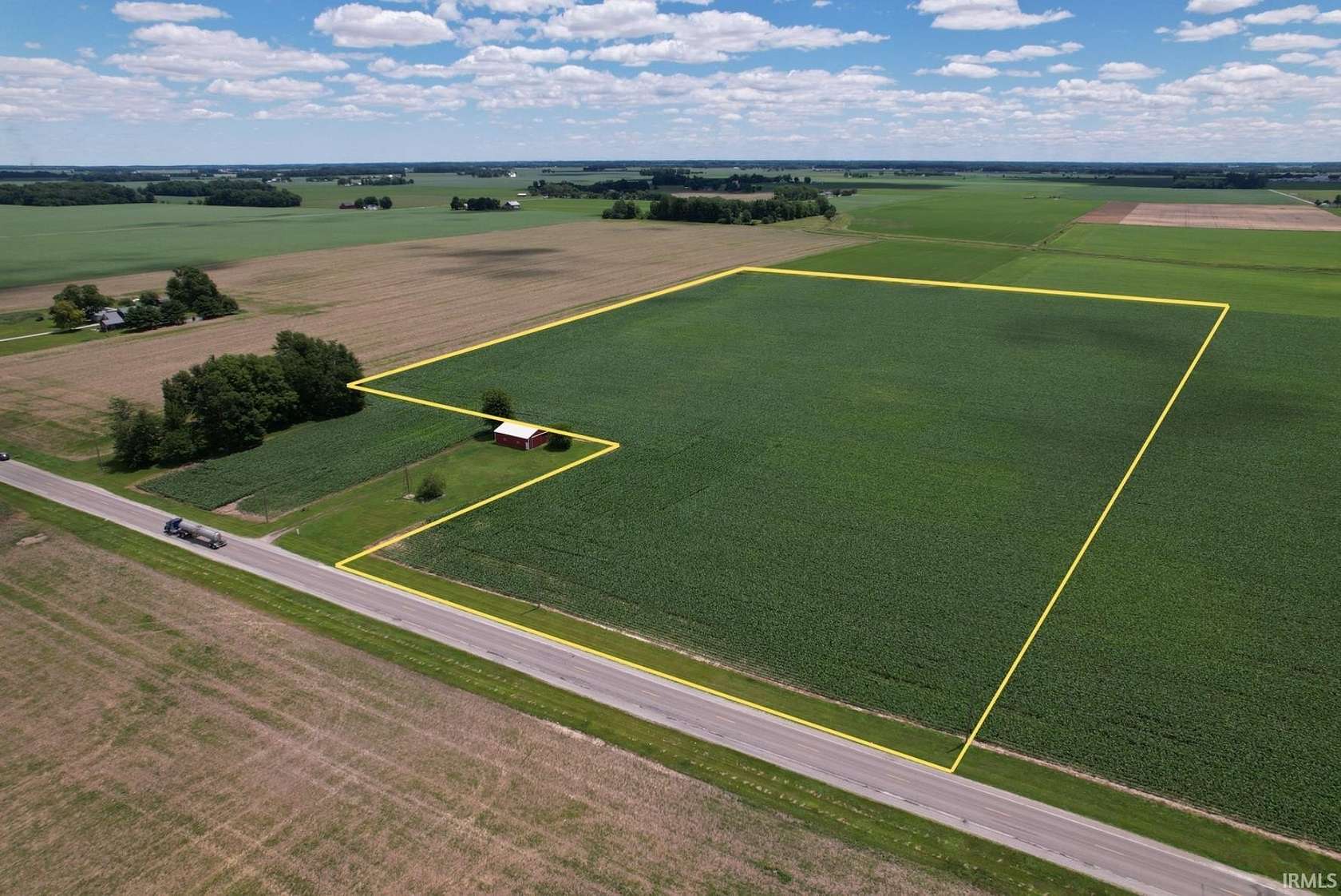 18.8 Acres of Agricultural Land for Sale in Walton, Indiana