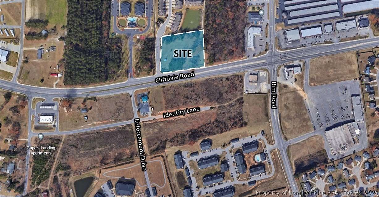 2.52 Acres of Commercial Land for Sale in Fayetteville, North Carolina
