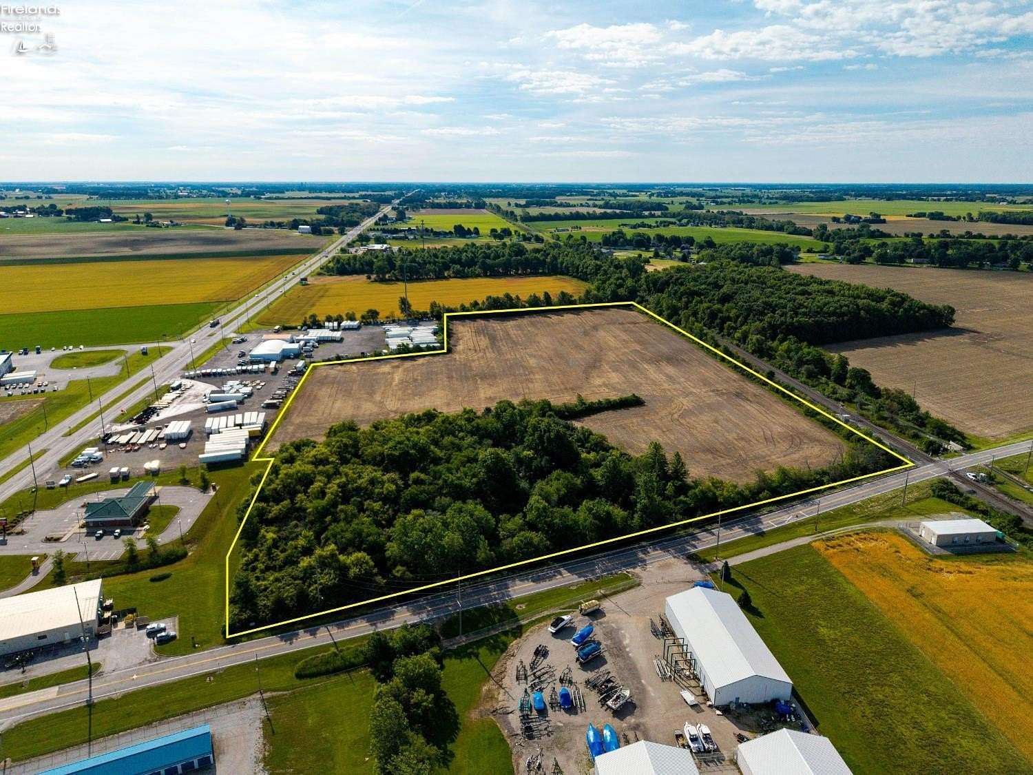 25.1 Acres of Land for Sale in Clyde, Ohio