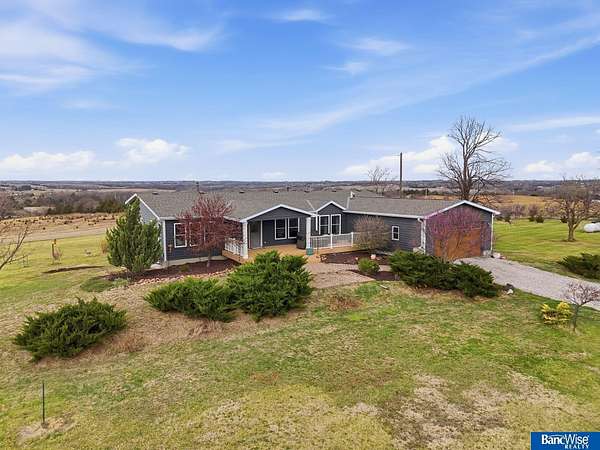 3 Acres of Land with Home for Sale in Denton, Nebraska