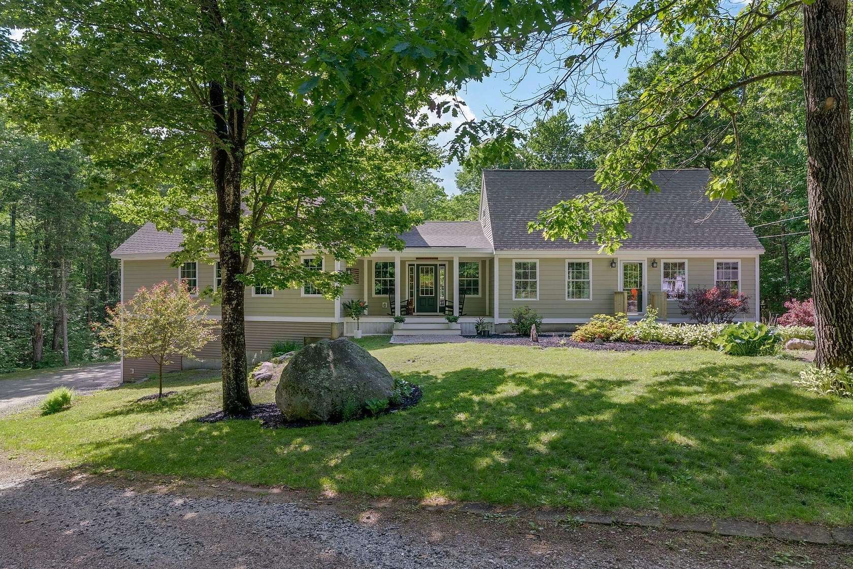 5.73 Acres of Land with Home for Sale in Casco, Maine