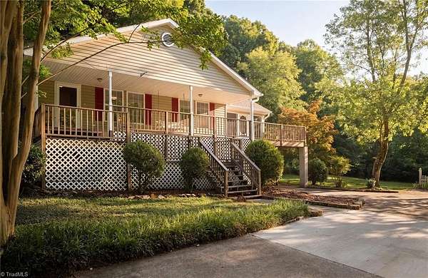 3.35 Acres of Land with Home for Sale in Advance, North Carolina