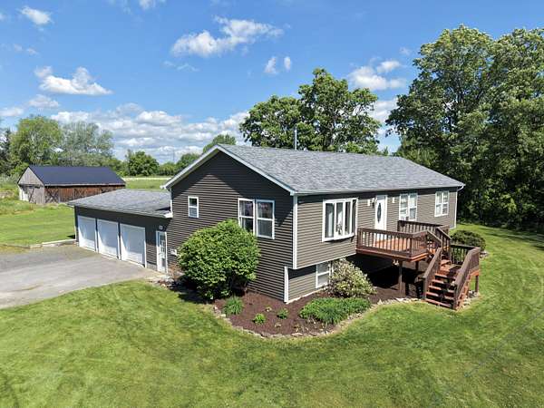 5.6 Acres of Land with Home for Sale in Plattsburgh, New York
