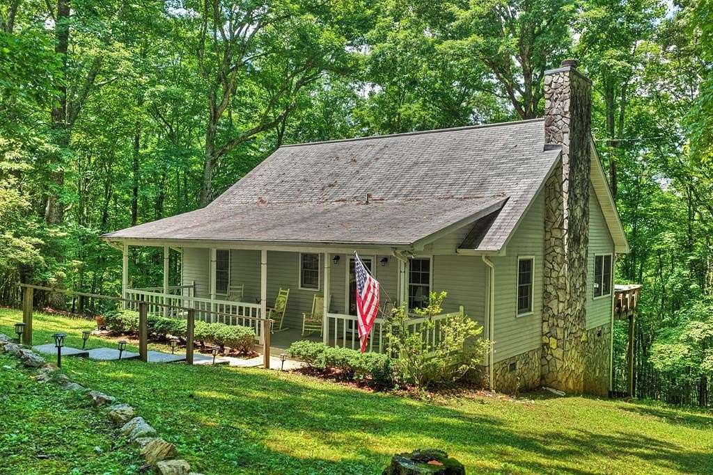 6.9 Acres of Land with Home for Sale in Mineral Bluff, Georgia