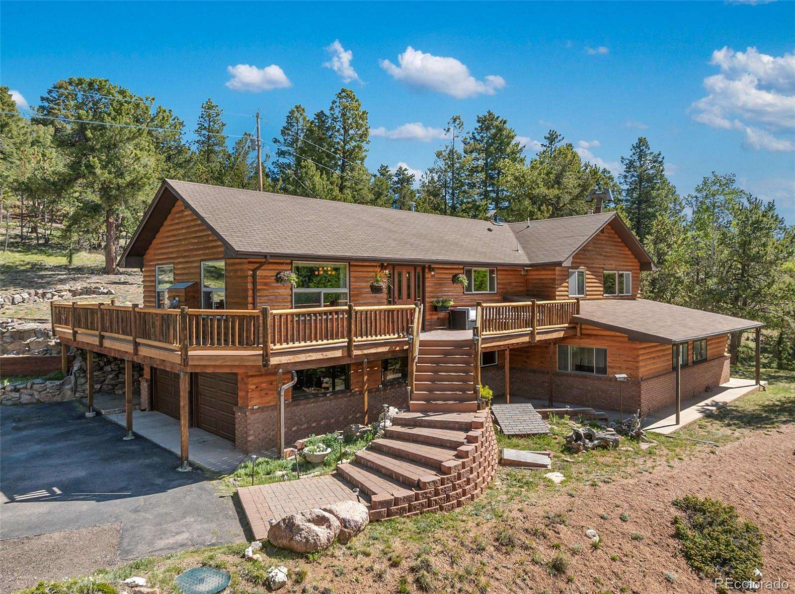 1.55 Acres of Land with Home for Sale in Woodland Park, Colorado