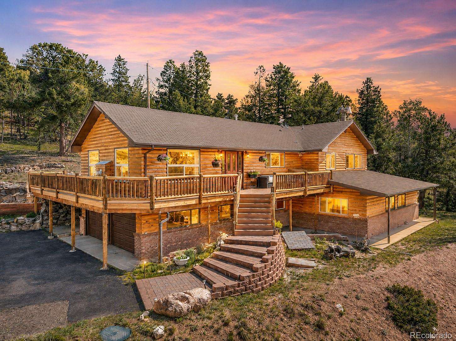 1.55 Acres of Land with Home for Sale in Woodland Park, Colorado