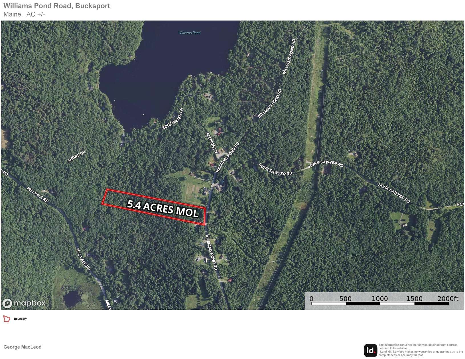 5.4 Acres of Land for Sale in Bucksport, Maine