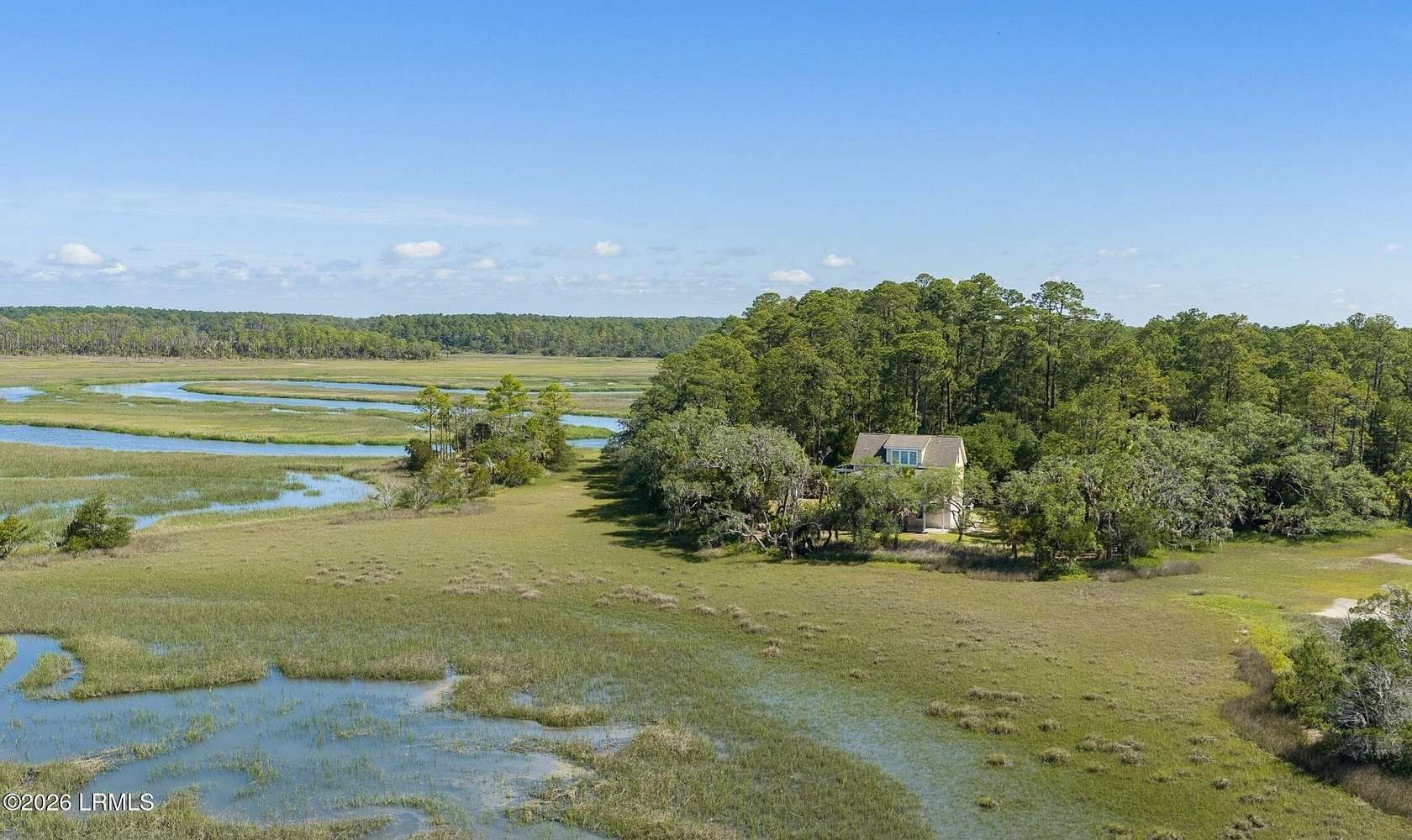 21.3 Acres of Land with Home for Sale in Ladys Island, South Carolina