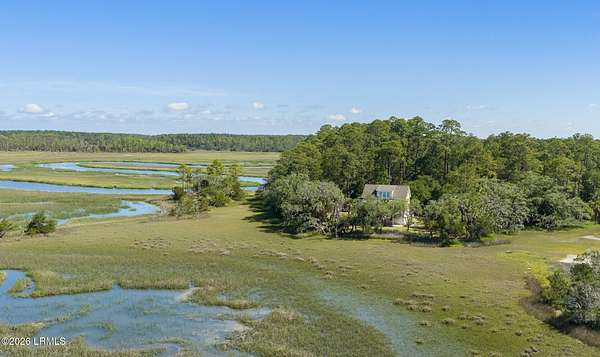 21.3 Acres of Land with Home for Sale in Ladys Island, South Carolina