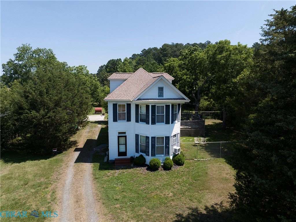 14.5 Acres of Land with Home for Sale in Diggs, Virginia