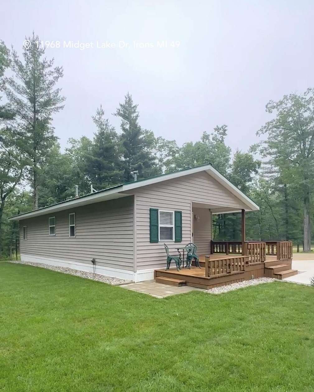 1 Acre of Land with Home for Sale in Irons, Michigan