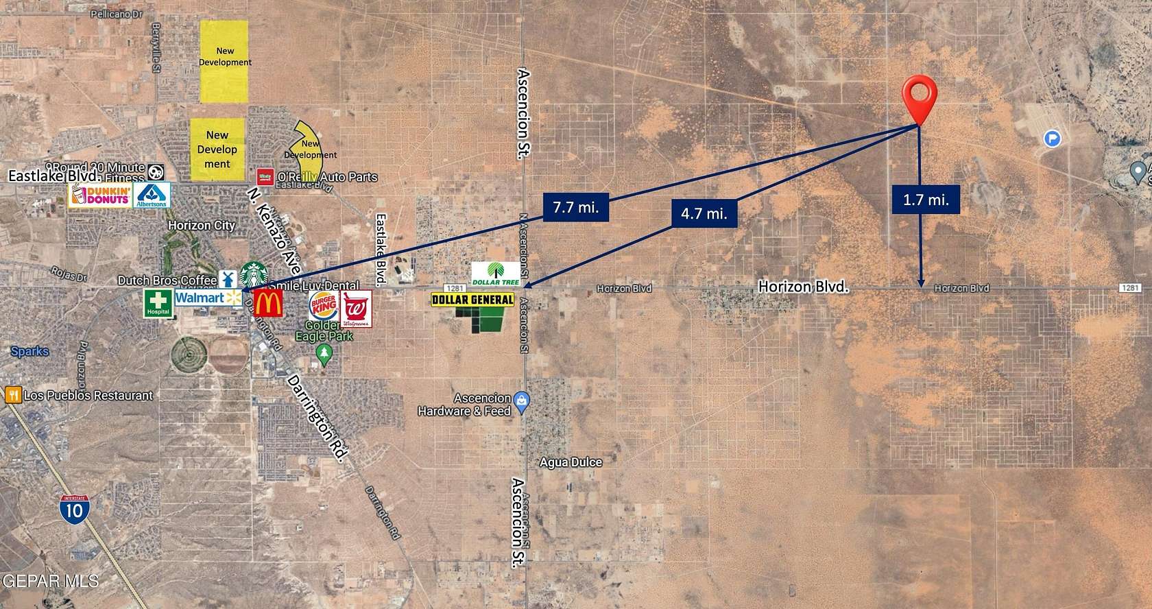 0.5 Acres of Land for Sale in El Paso, Texas