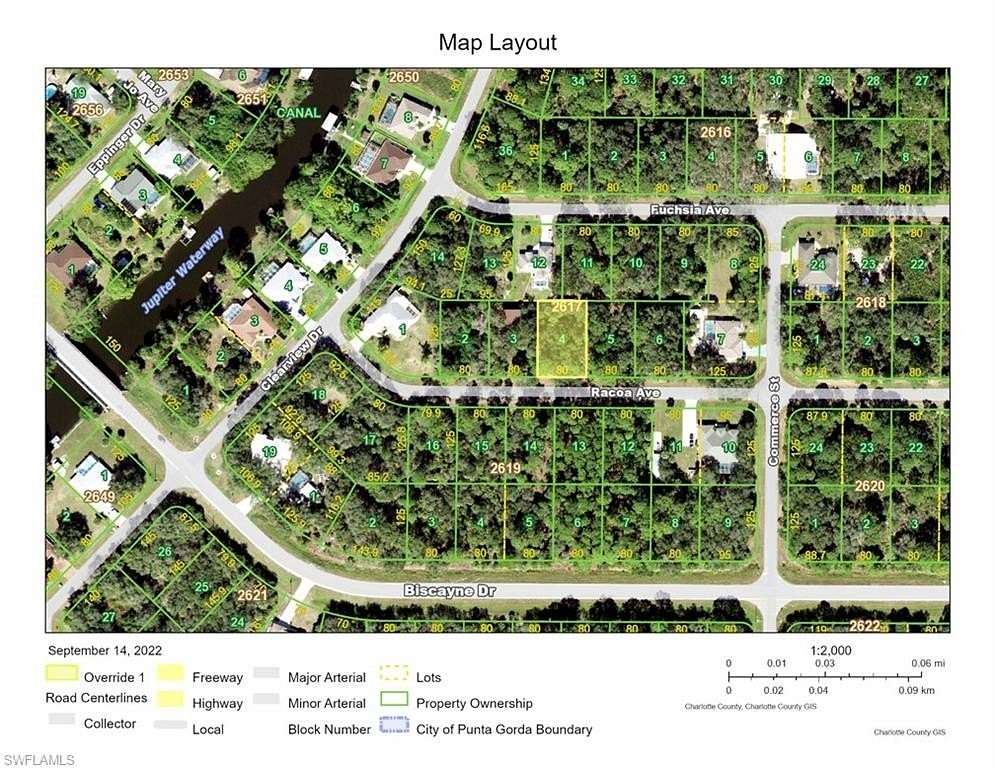 0.25 Acres of Residential Land for Sale in Port Charlotte, Florida