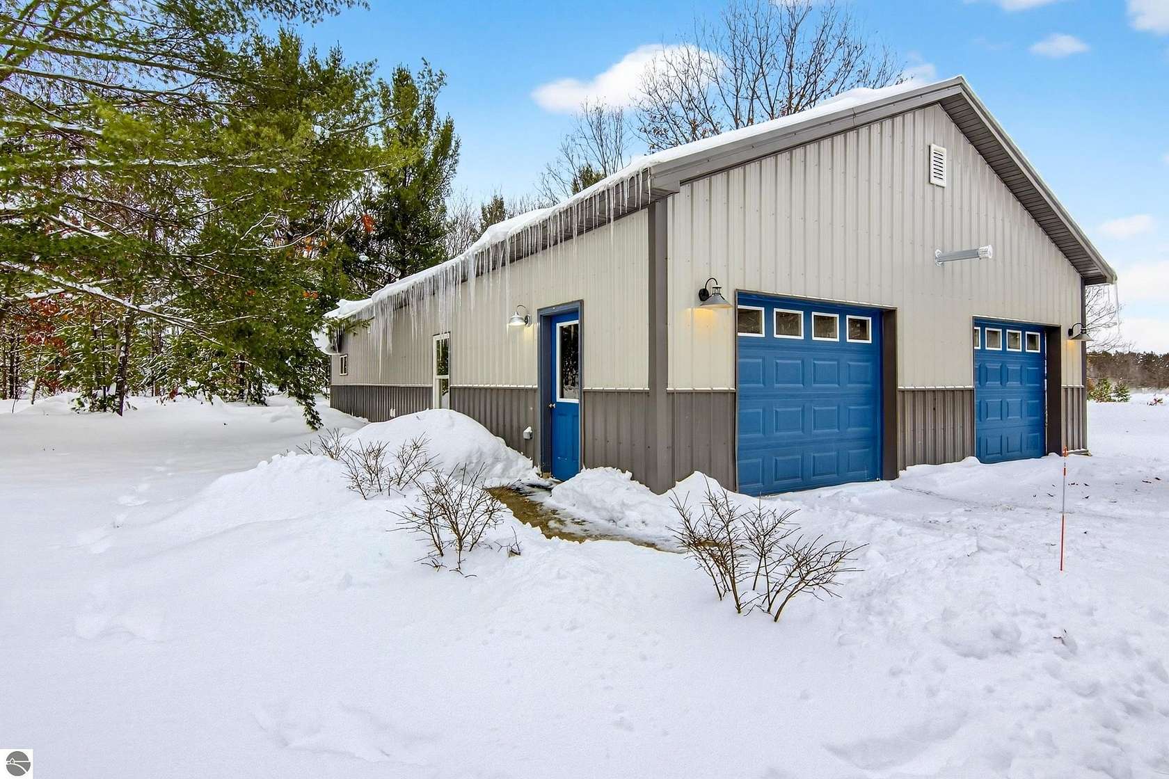 2.5 Acres of Land with Home for Sale in Interlochen, Michigan