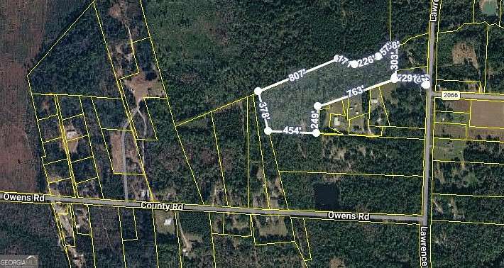 11 Acres of Recreational & Residential Land for Sale in Pembroke, Georgia