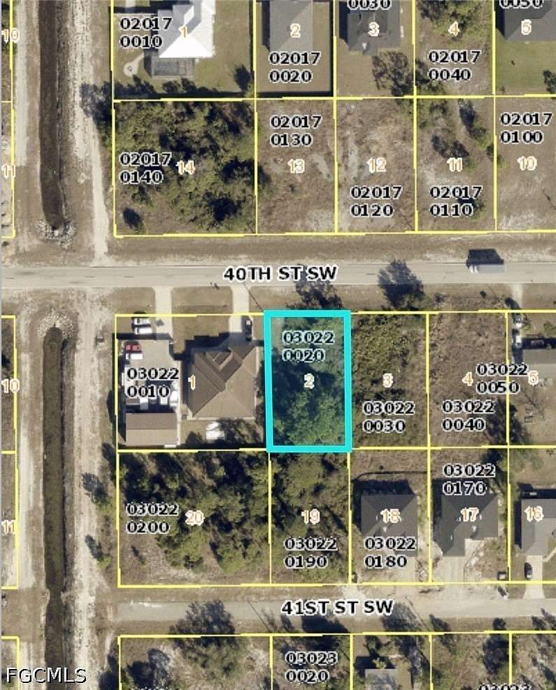 0.25 Acres of Residential Land for Sale in Lehigh Acres, Florida