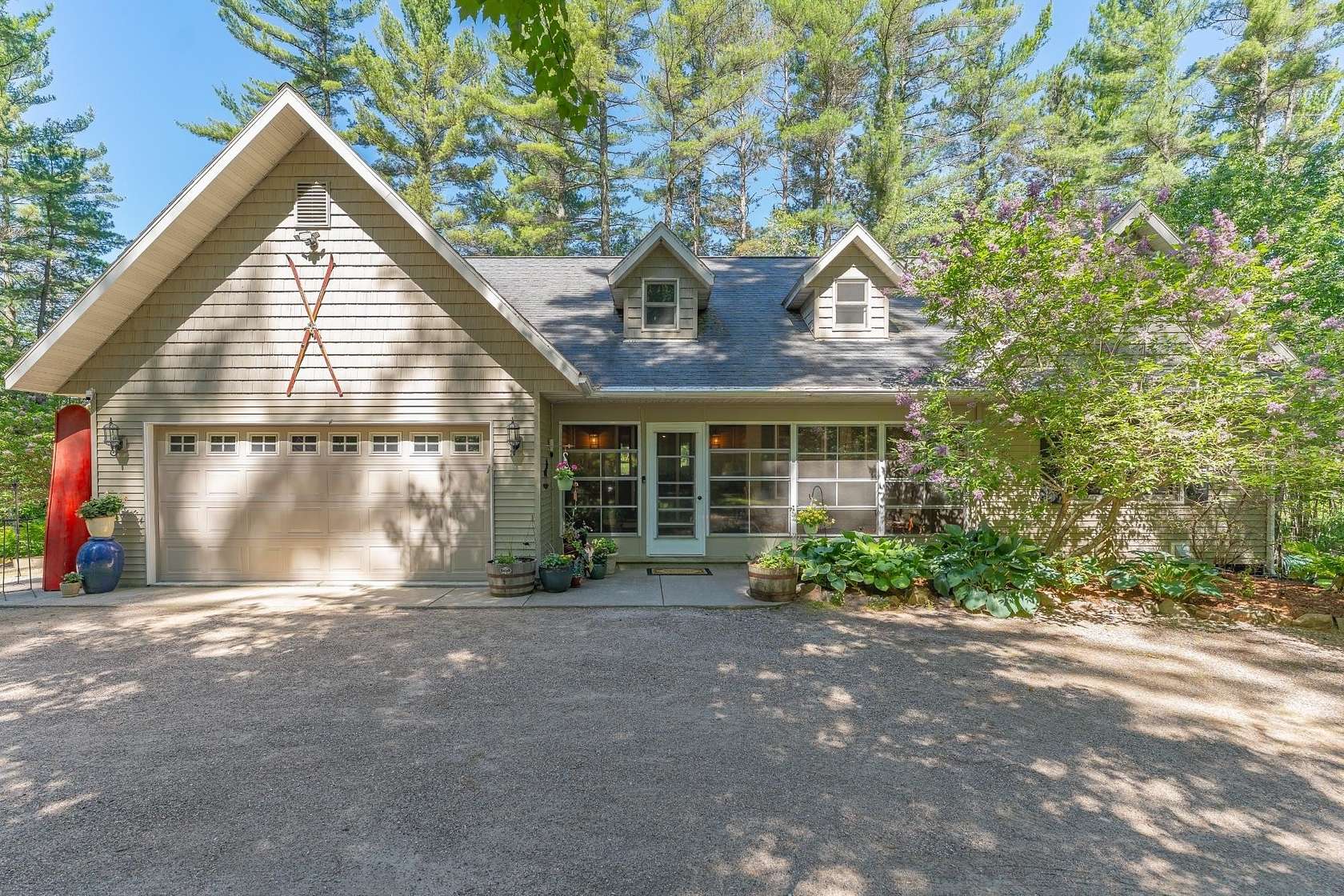 12.6 Acres of Recreational Land with Home for Sale in Minocqua, Wisconsin
