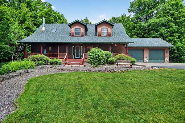 25 Acres of Recreational Land with Home for Sale in Shell Lake, Wisconsin