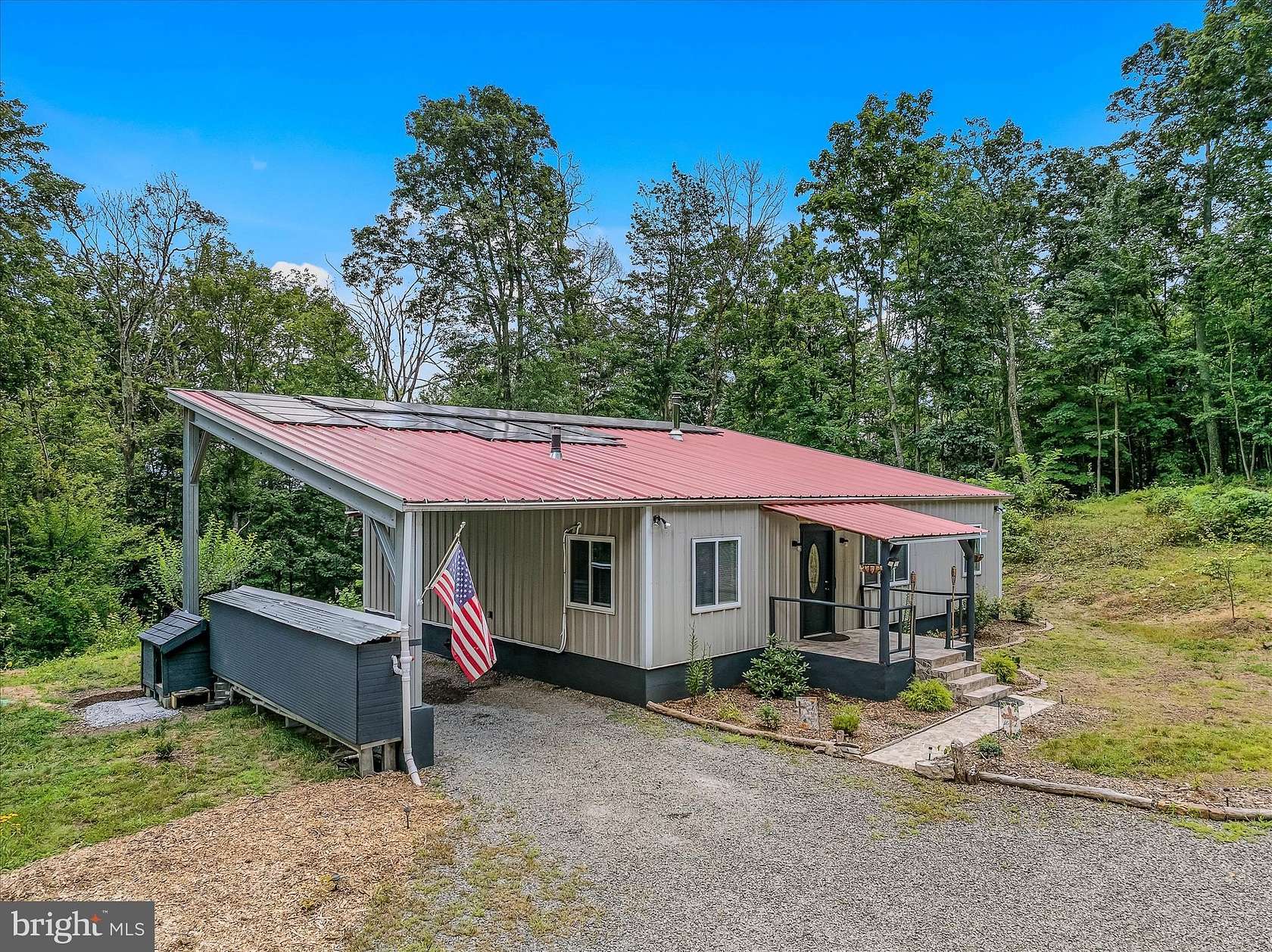 3.62 Acres of Land with Home for Sale in Berkeley Springs, West Virginia