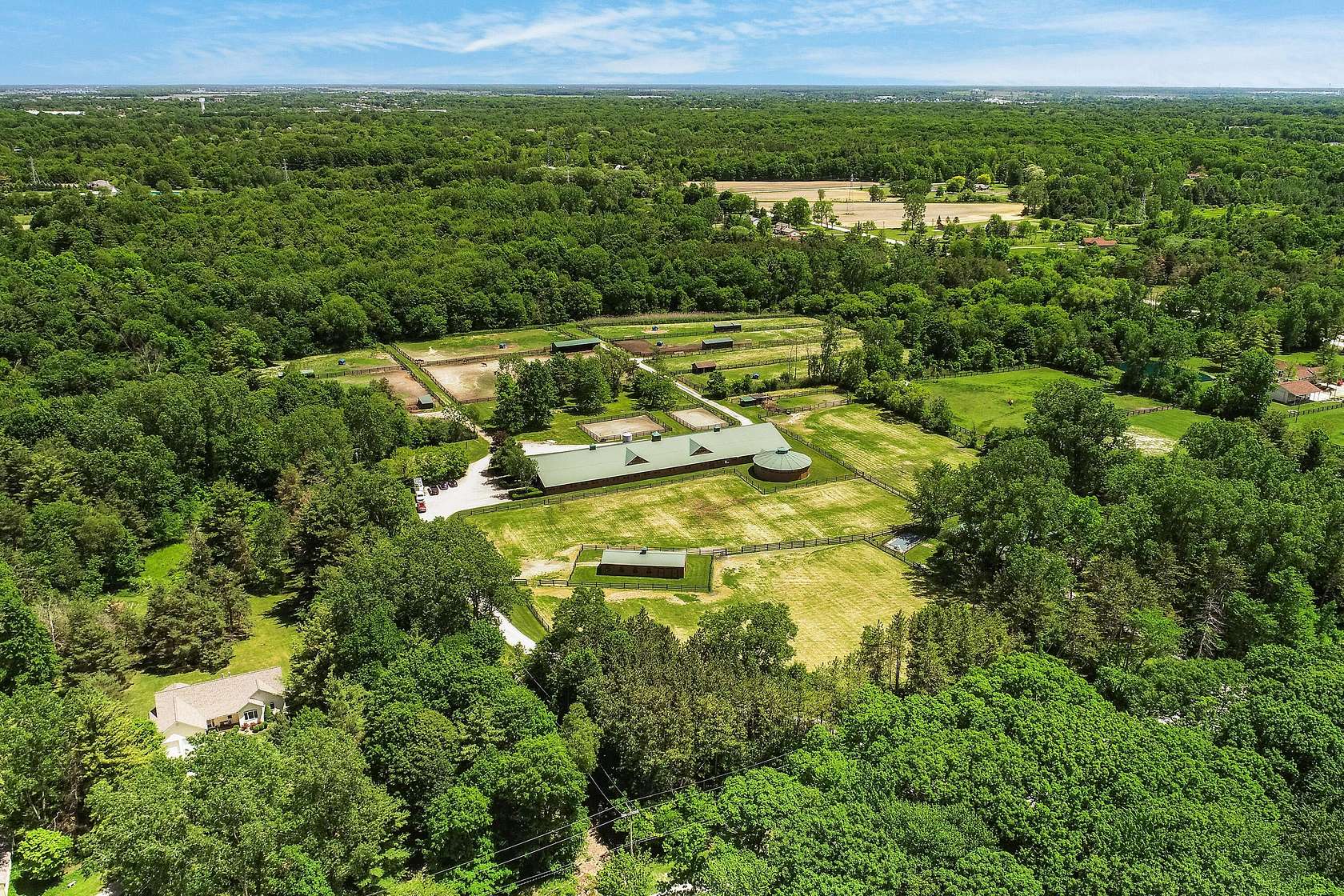 46.7 Acres of Agricultural Land with Home for Sale in St. Clair, Michigan