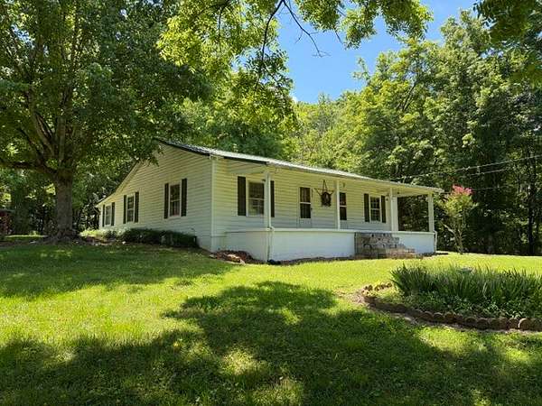 55.5 Acres of Recreational Land with Home for Sale in Fayetteville, Tennessee