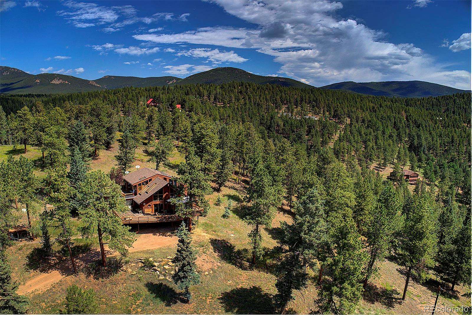 41.8 Acres of Recreational Land with Home for Sale in Pine Grove, Colorado