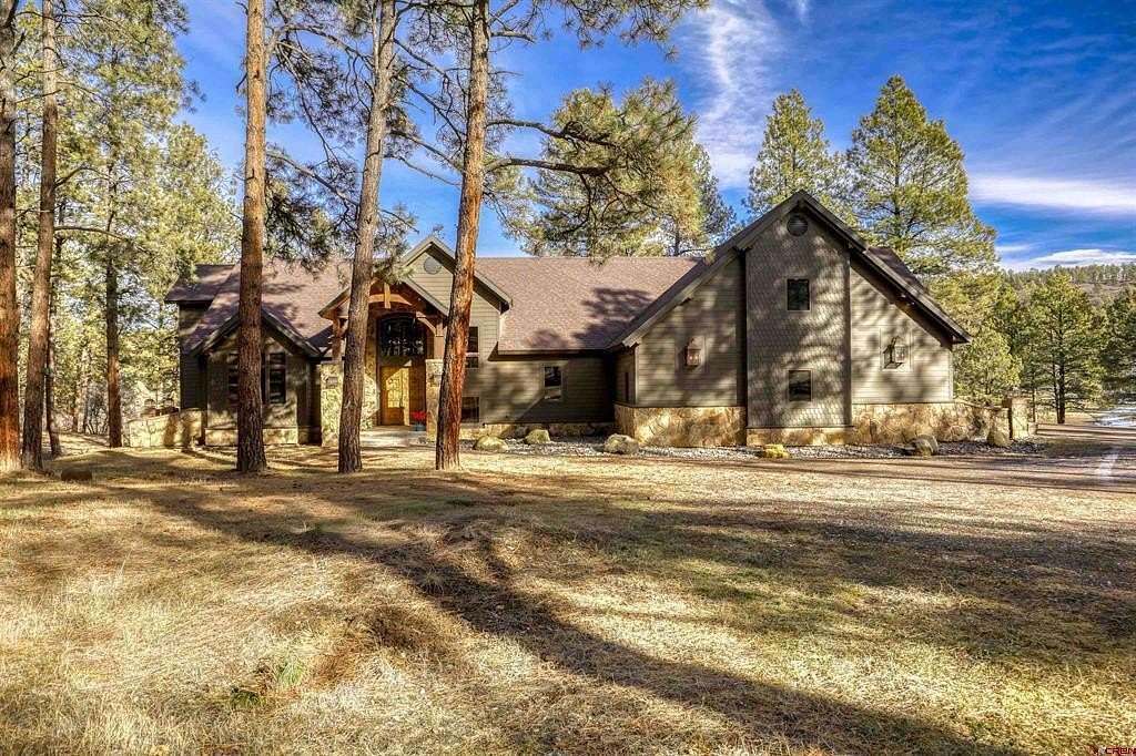 35.4 Acres of Recreational Land with Home for Sale in Pagosa Springs, Colorado