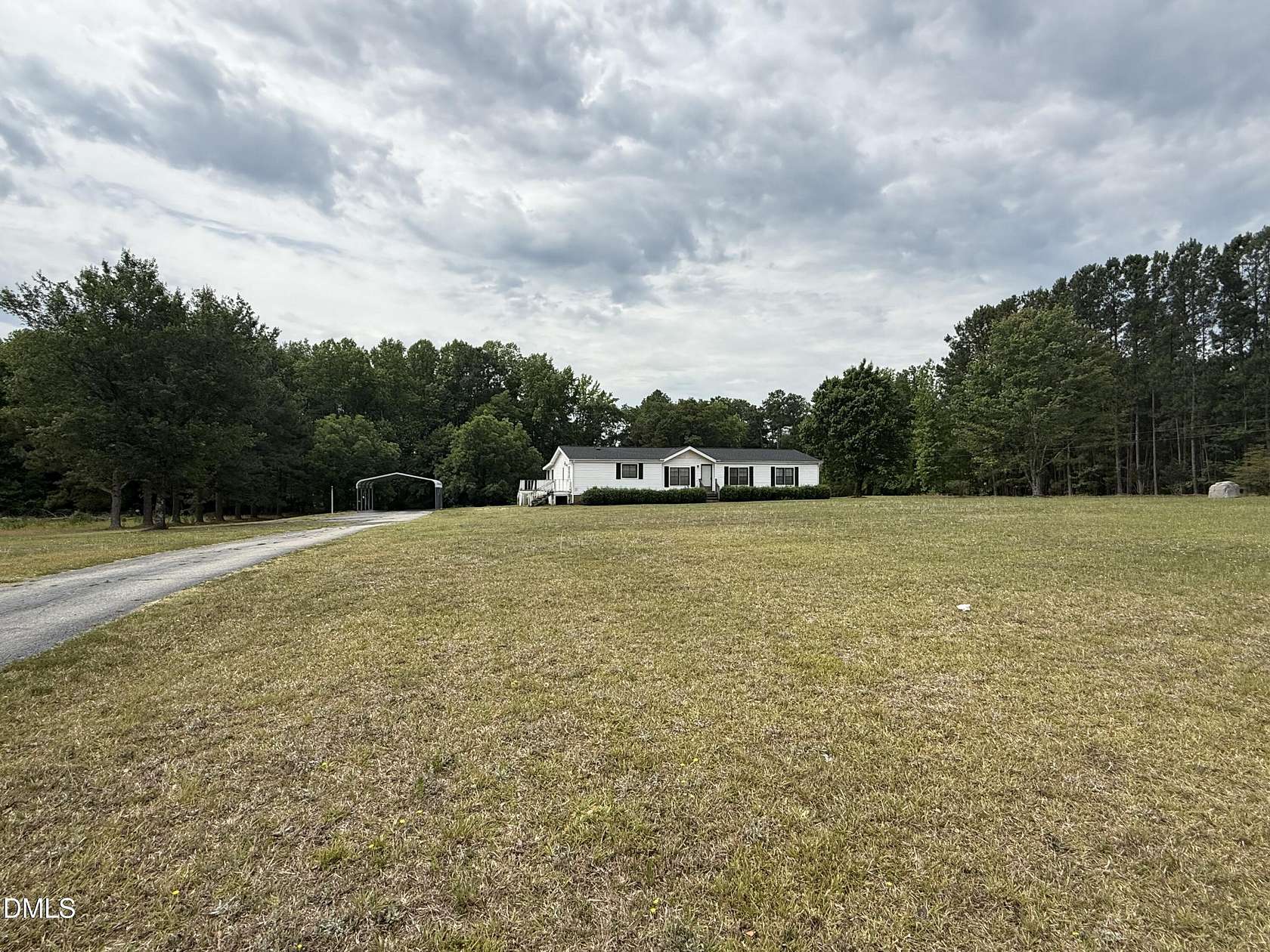 7.27 Acres of Land with Home for Sale in Zebulon, North Carolina